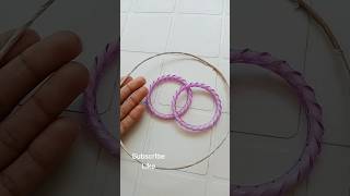 Use old bangles at home  Bangles to Party Glasses  diycrafts diy viralshort glasses [upl. by Deva361]