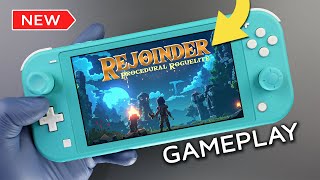 Rejoinder  Procedural Roguelite Nintendo Switch Lite Gameplay [upl. by Nosiaj]