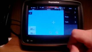 Raymarine A78 Navigation [upl. by Collayer]