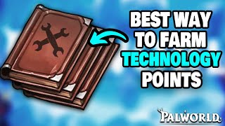 FASTEST Way to Farm Technology Points in Palworld BEST LOCATION [upl. by Adniled]