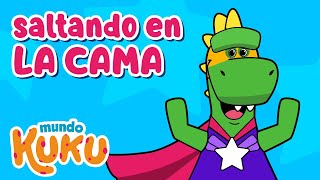 5 Superhéroes Saltaban en la Cama  Canciones Infantiles [upl. by Asiruam]