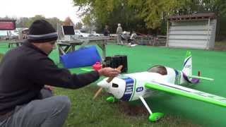 Starting a gas powered RC plane for beginners How to start a gas RC Plane [upl. by Willumsen]