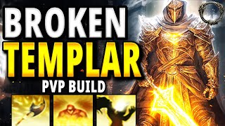 ESO New STRONGEST Templar PVP Build  SOLO 1vX Build  ESO  Necrom 39 [upl. by Cindie]