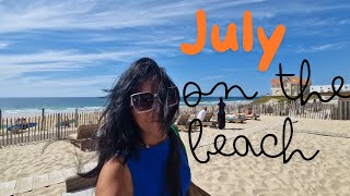 July in Biscarrosse Plage ⛱️♥️  Atlantic Ocean 🇫🇷  beach  7월의 프랑스 바다 [upl. by Neetsirhc]