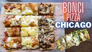 Eating at Bonci Pizzeria Rome’s Famous Pizza Restaurant in Chicago [upl. by Arodaeht]