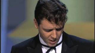 Russell Crowe winning Best Actor [upl. by Assenal670]