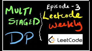 MultiStaged DP  Leetcode Weekly Episode 3  Leetcode 2167  Dynamic Programming [upl. by Humfrid]