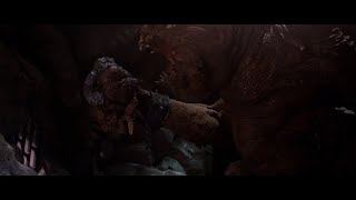 Luke Skywalker Vs Jabbas Rancor [upl. by Akimal]