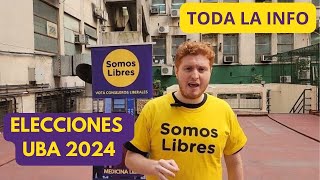 TODO SOBRE LAS ELECCIONES UBA MEDICINA 2024  MORTASH [upl. by Eittocs645]