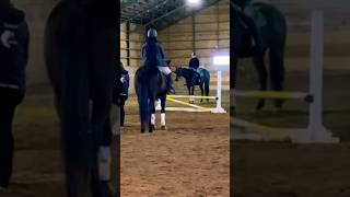 Gotta work 🐴 jumping horseriding equestrian kpop ateez equitation riding lesson obstacles [upl. by Ynes]