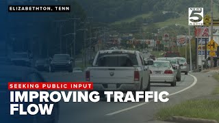 Elizabethton seeks public input on study aimed at improving traffic flow [upl. by Lindley676]