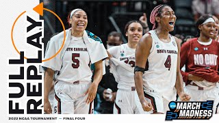 South Carolina vs Louisville 2022 NCAA womens Final Four  FULL REPLAY [upl. by Adnim]