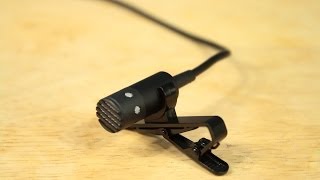 AudioTechnica PRO 70 Lavalier Micrphone Review [upl. by Aizitel]