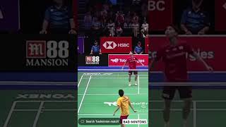 THE MOST BORING MATCH 2023 FINAL 🥴🥴🙃 badminton sports bwf [upl. by Alemap]