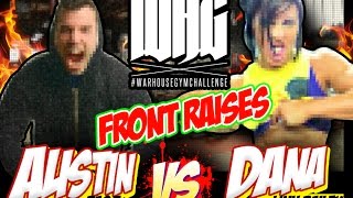 FRONT RAISES  DANA LINN BAILEY VS RAGZ  WHG CHALLENGE [upl. by Lynelle]