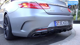 2017 MercedesAMG S63 Cabrio 585hp  pure SOUND 60FPS [upl. by Lecram152]