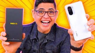 Xiaomi POCO F3 😱 um SMARTPHONE ARRETADO DEMAIS Mas não é PERFEITO Unboxing e Impressões [upl. by Fowkes]