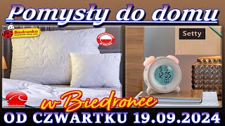 𝐁𝐈𝐄𝐃𝐑𝐎𝐍𝐊𝐀🐞Nowa Oferta Promocyjna Od Czwartku 19092024 Pomysły Do Domu [upl. by Tenaj]