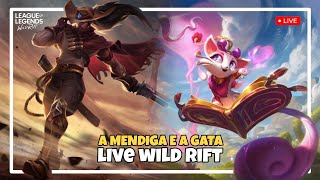 A DAMA E O VAGABUNDO  Live Wild Rift [upl. by Camella281]