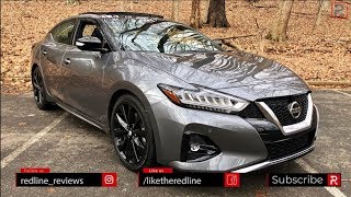 2019 Nissan Maxima SR – The 4Door Sports Car [upl. by Sirac29]