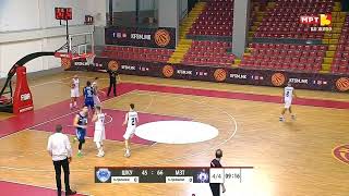 MZT Skopje fastbreak Petkov MIlovanovicMaslinko 05102024 [upl. by Yroger97]