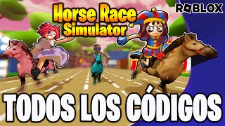 TODOS los CÓDIGOS de 🏇 HOUSE RACE SIMULATOR 🏇 W3🎪Circus carreras de caballos  ROBLOX  TilloASR [upl. by Mitchel]