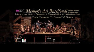 Memorie dei Bassifondi  Teatro Comunale Luca Ronconi Gubbio [upl. by Riffle399]