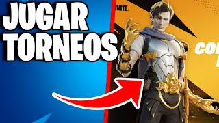 Como JUGAR TORNEOS de FORTNITE en 2024 [upl. by Rosene]