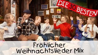 ⛄️ Fröhlicher Weihnachtslieder Mix für Kinder  Kinderlieder [upl. by Atin]