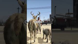 Animales VS Tren de GTA 5 [upl. by Monte]