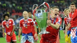 Fußballer des Jahres Schweinsteiger König der TripleBayern [upl. by Ahsiat]