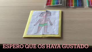 LAPBOOK “Cuerpo Humano” [upl. by Enayr472]