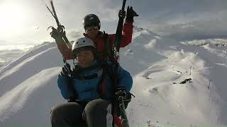 Paragliding over Coronet Peak Queenstown [upl. by June]