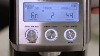 Learn to use the Breville Smart Grinder™ Pro BCG820 [upl. by Ramahs]