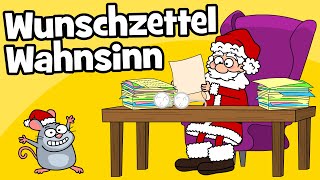 ♪♪ Weihnachtslied für Kinder – Wunschzettel Wahnsinn  Hurra Kinderlieder  Kinderlied Weihnachten [upl. by Kev]