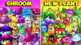 Team NEW PLANT vs MUSHROOM  Who Will Win  Pvz2 Team Plant vs Team Plant [upl. by Dante]