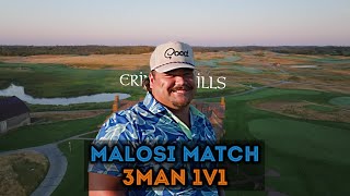 Malosi Golf 3man 1v1 Major   golf goodgood goodgoodgolf [upl. by Barton371]