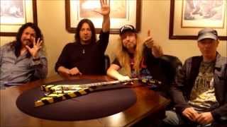 MESSAGE FROM STRYPER  NO MORE HELL TO PAY LATIN AMERICA TOUR [upl. by Yanrahc]