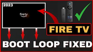 Fix Amazon FireStick TV Stuck Black Screen [upl. by Lesser82]