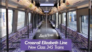 New Class 345 Crossrail Trains [upl. by Vilma]