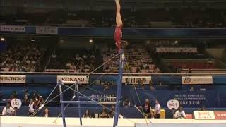 McKayla Maroney USA Uneven Bars Team Qualifcation 2011 Tokyo World Championships [upl. by Havstad]