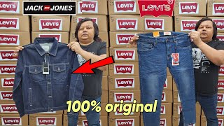 Original Branded Jeans Pant Jeans Jacket Hoodie Wholesaler in Kolkata [upl. by Bonnice]