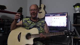 Yamaha APX600 NT Acoustic Guitar Review [upl. by Suiraj533]