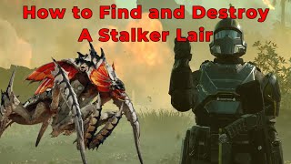 Helldivers 2  How To Kill Stalkers And Find Their Lair  Quick Guide [upl. by Okomot]