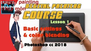 30 phút Digital painting Lesson 1 Làm quen với công cụ  Chưa từng được chia sẻ❤️💯 Limzimart [upl. by Aiciruam]