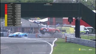 Seale amp Simmerson CRASHES  Oulton Park 2022 [upl. by Ayar]