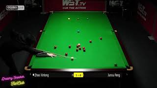 Zhao Xintong vs Pang Junxu 2020  Cue Ball Path AI [upl. by Ario]