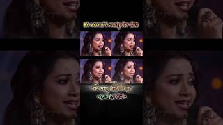 Shreya Ghoshal  যদি তারে নাই চিনি গো Live Duet Performance In KBC With Sonu Nigam Tere Mere Milan [upl. by Munson]