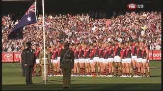 AFL ANZAC Day 2014 at the MCG [upl. by Haduj976]