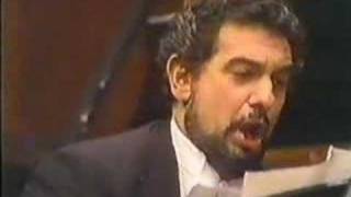 Placido Domingo sings Ideale [upl. by Hcone]